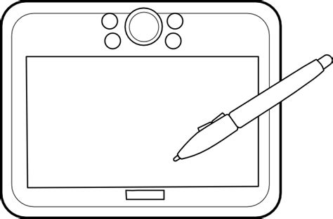 Graphic Tablet Clip Art At Vector Clip Art Online Royalty