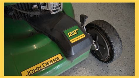 Replacing Broken Push Assist Cable For John Deere Js26 Lawn Mower Youtube