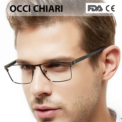 occi chiari men glasses frame optical eyeglasses frames clear lens male spectacles oculos de