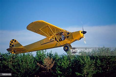 Piper Super Cub Photos And Premium High Res Pictures Getty Images