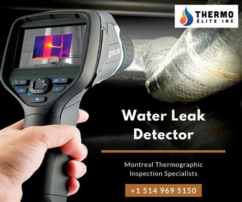 Water Leak Detector Thermography Leak Detection Thermal Imaging