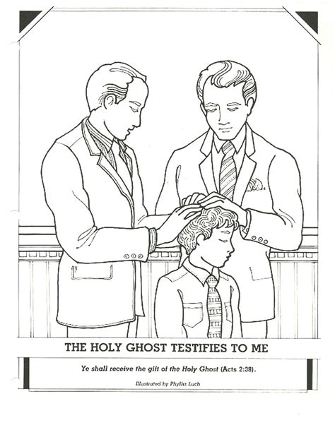 I choose to fill my life with things that invite the spirit (august 2012 friend) coloring page: Lds Gifts Of The Holy Spirit Coloring Pages Sketch ...