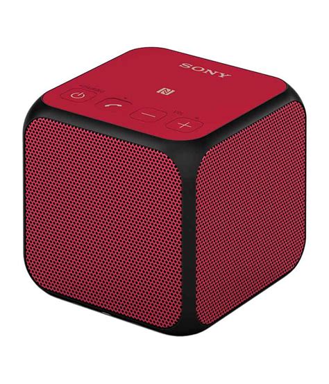 Sony SRS-X11 Ultra-Portable Bluetooth Speaker - Red - Buy Sony SRS-X11 ...