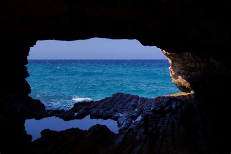 Landscape Sea Cave Wallpapers Hd Desktop And Mobile Backgrounds