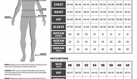 vince clothing size chart