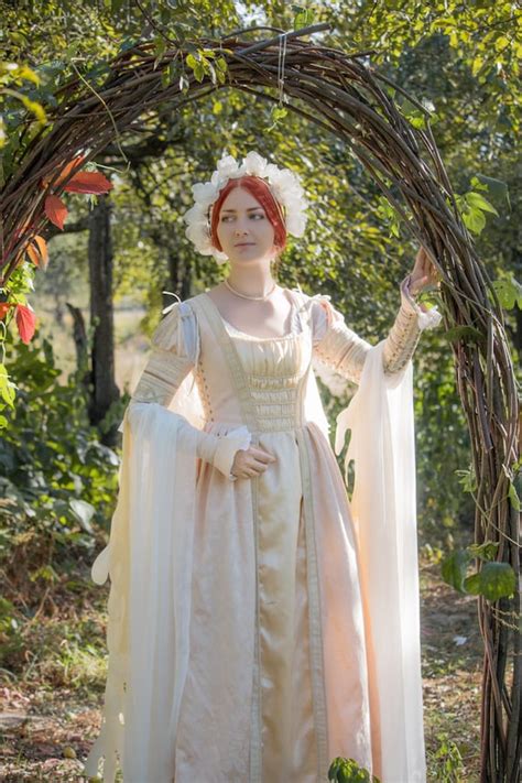 Renaissance Fairy Costume Fantasy Wedding Dress