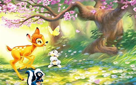 Best 51 Bambi Backgrounds On Hipwallpaper Bambi Disney