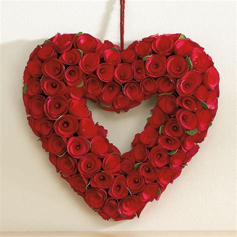 Red Rose Heart Wreath Current Catalog