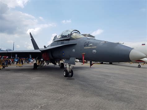 Royal Malaysian Air Force F 18 Hornetlima Airshow March 2019 Raviation