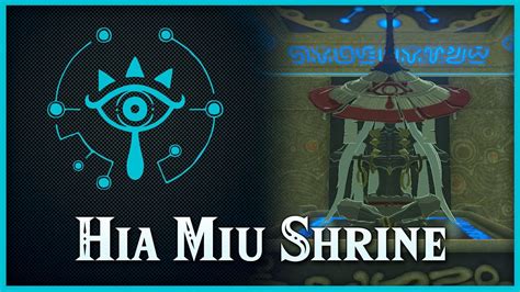 Zelda Breath Of The Wild • Hia Miu Shrine • Hebra Youtube