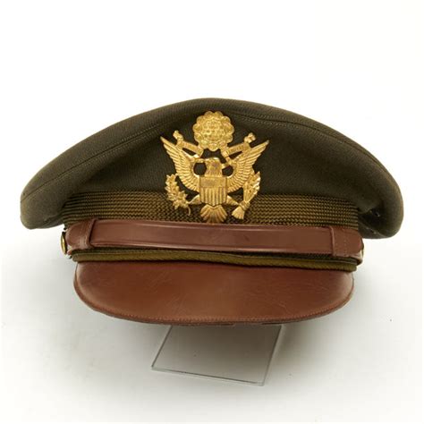 Original Us Wwii Usaaf Named Officer Crush Cap By Columbia Flight