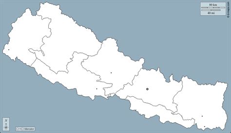 Nepal Free Map Free Blank Map Free Outline Map Free Base Map Outline