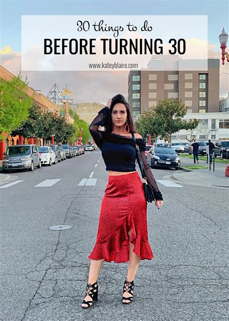 30 Things To Do Before Turning 30 Bucket List Katey Blaire