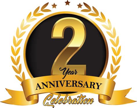 2nd Anniversary Png Hd Isolated Png Mart