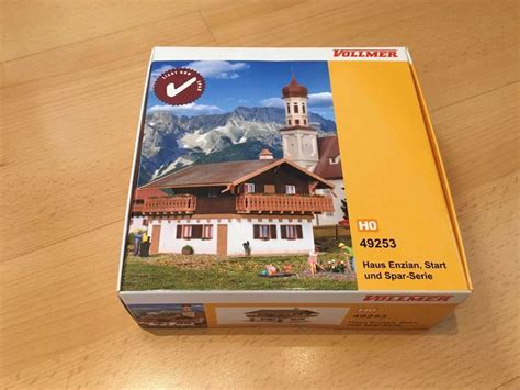Wenn sie den hausbau planen, steht sicherheit in jeder hinsicht an erster stelle. Haus Enzian, Bausatz neu und ungeöffnet | Kaufen auf Ricardo