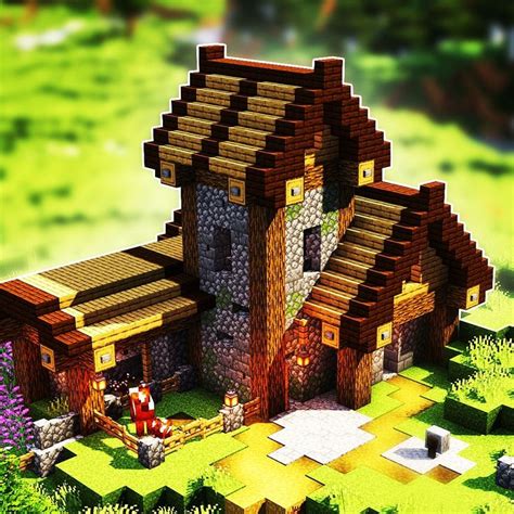 So profitierst du von neuen minecraft bau ideen und sparst dir eine menge zeit und ärger. Village House Minecraft - Minecraft Village House in 2020 ...