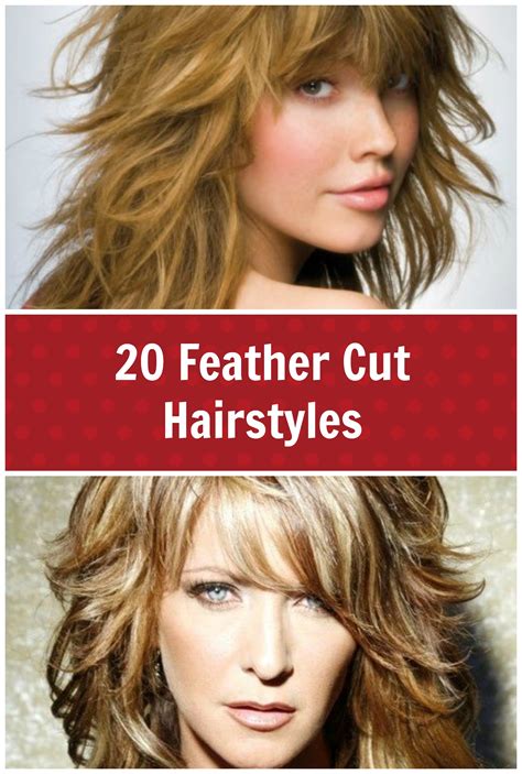 Images Of Feathered Hairstyles Wavy Haircut