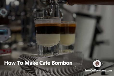 Cafe Bombon Recipe Espresso With Sweetened Condensed Milk