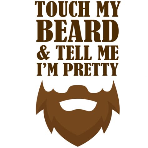 Touch My Beard And Tell Me Im Pretty Funny Beard T Shirt