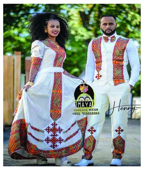 Eritrean And Ethiopian Couple Habesha Traditional Dress Lupon Gov Ph