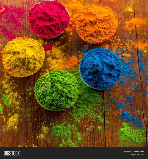 Holi Color Powder Image And Photo Free Trial Bigstock