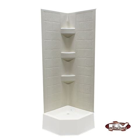 24 X 24 X 67 Rv Corner Tile Surround Corner Shower Tile Corner Shower Walk In Shower