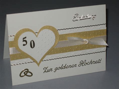 Einladungskarten Goldene Hochzeit Selbst Gestalten : Einladungskarten