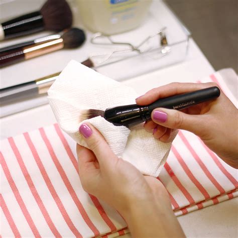 how to clean your makeup brushes the everygirl
