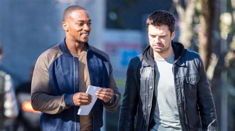 Sebastian Stan And Anthony Mackie Continue Work On ‘falcon And The Winter