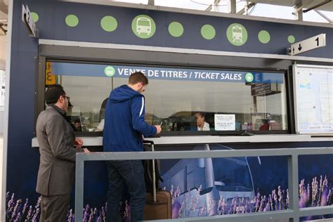 Buying Bus Tickets At Marseille Provence Airport