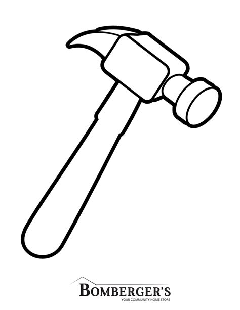 Hammer Coloring Coloring Pages