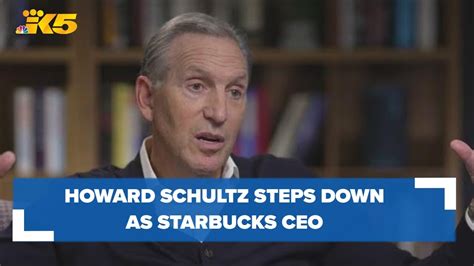 Starbucks Ceo Howard Schultz Steps Down Youtube