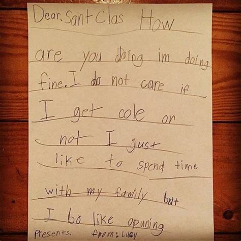 Kids Write The Funniest Letters To Santa 20 Pics