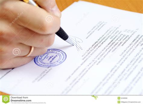 It also allows applications to parse the license document without validating the signature or extracting content from an if you pass the signed document through the verify.exe application, you will see. Signing document stock image. Image of legal, paper ...