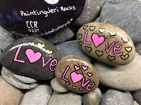 Painted Rock Love Rock Crafts Painted Rocks Rock