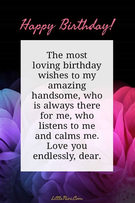 Romantic Birthday Wishes For Him Messages Wishes And Quotes