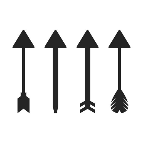 Tribal Arrows Symbol 7420973 Vector Art At Vecteezy
