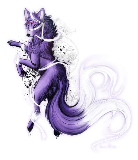 T Purple Lady By Snow Body On Deviantart Cute Fantasy Creatures