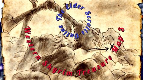 ESO Western Skyrim Treasure Map The Elder Scrolls Online Western