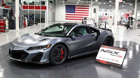 The Final Acura Nsx Type S Has Been Produced Ending The Supercars Six