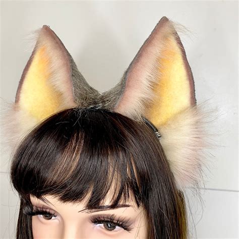 Neko Earsrealistic Wolf Ears Cosplay Ears Cat Ears Etsy