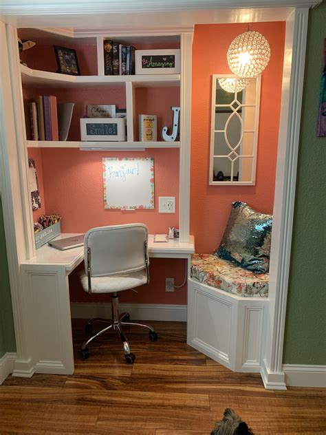11 Sample Closet Into Office For Small Space Home Decorating Ideas