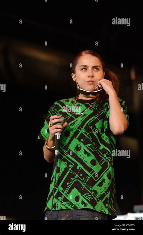 British Rapper Lady Sovereign Performs At The Walnut Creek