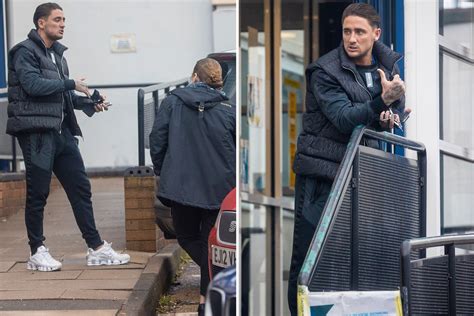 Stephen Bear At Essex Police Station For Questioning After Filming