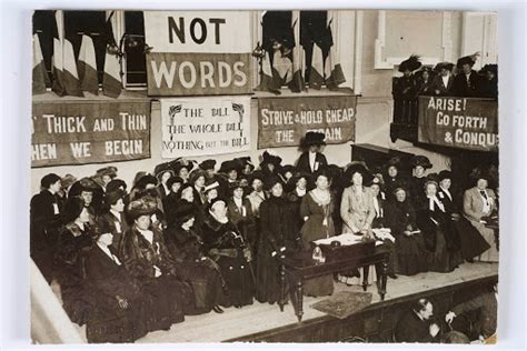 Suffragette Leaders Addressing A Meeting At Caxton Hall On Black Friday L N A Photo