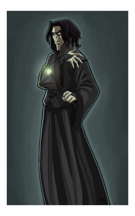 Severus Portrait Severus Snape Fan Art 18111565 Fanpop