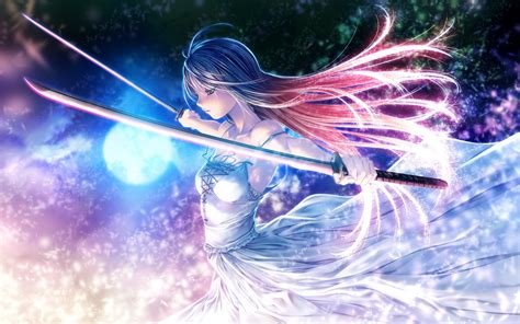 Anime Girl Warrior Wallpaper 77 Images