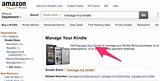 Manage Your Content And Devices Amazon Kindle Pictures