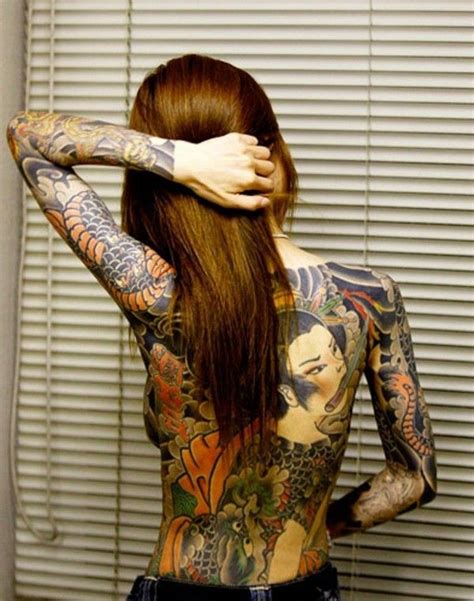 Yakuza Women Tattoos
