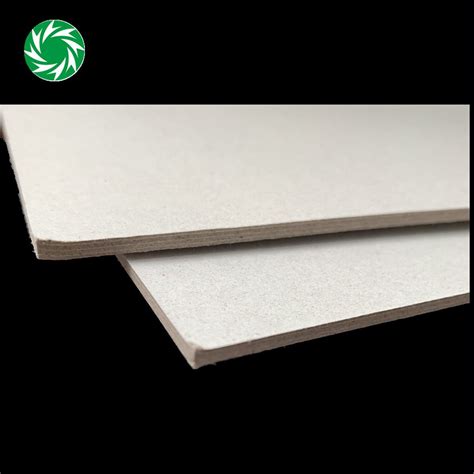 Thick Coated Duplex Board With Grey And White Back Paper 800gsm To1900gsm